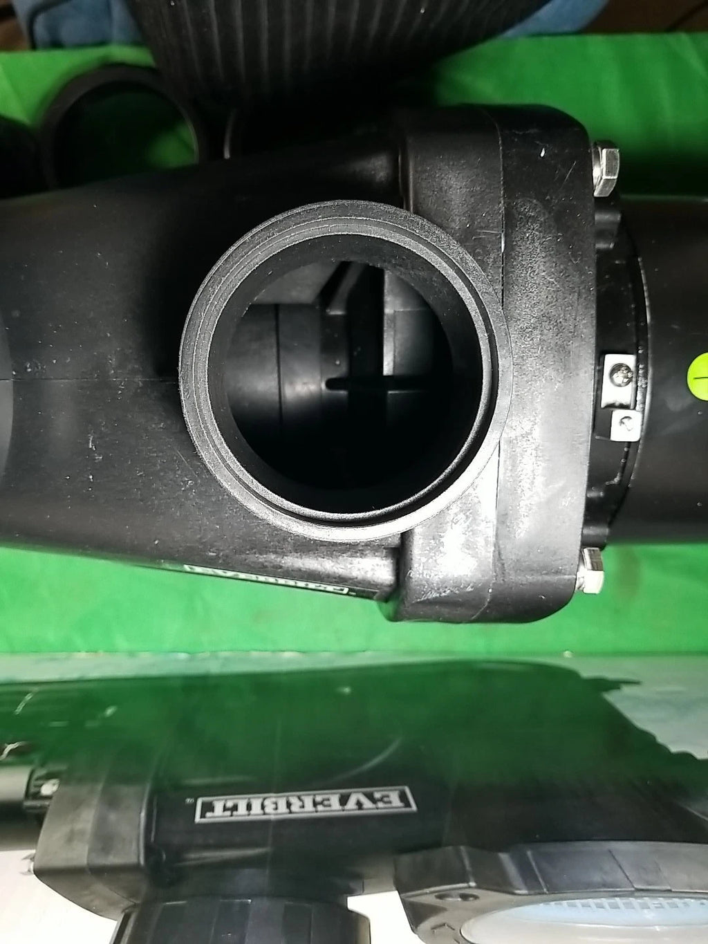 Everbilt Pool Pump Fan-Cooled Motor 1.5 HP 230V Has Unions.*