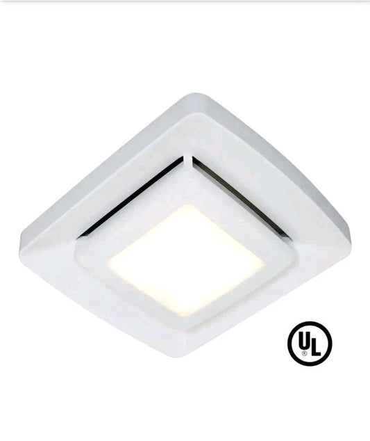 Broan NuTone Bathroom Fan Replacement Cover with Light FG500N in White