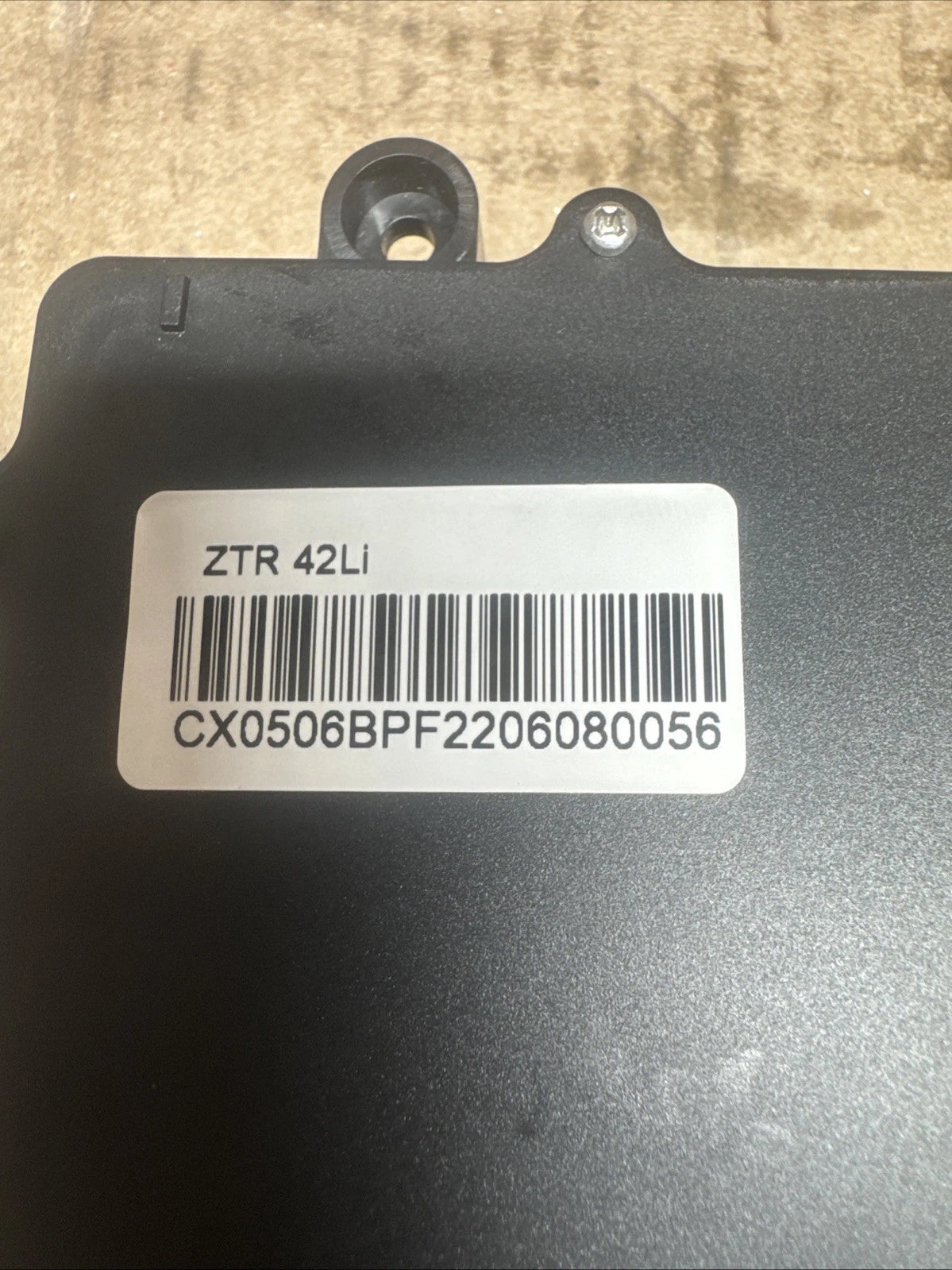 Ryobi Z42LI Display Screen Control Board Computer ZTR 42LI LCD