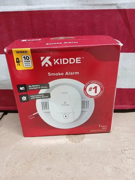 Kidde 20SD10 Smoke Alarm 10-Year Battery Photoelectric Detector White