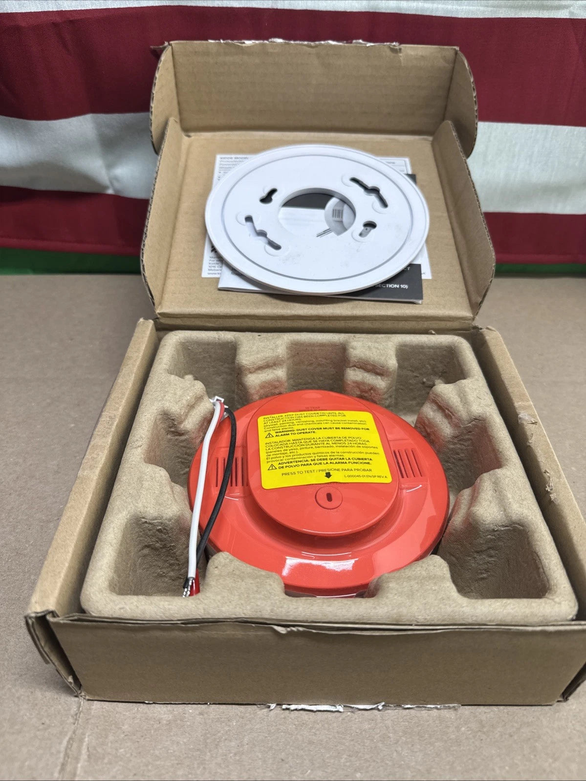 Kidde 20SA10 Hardwired Smoke Detector, 10-Year Battery, Interconnectable