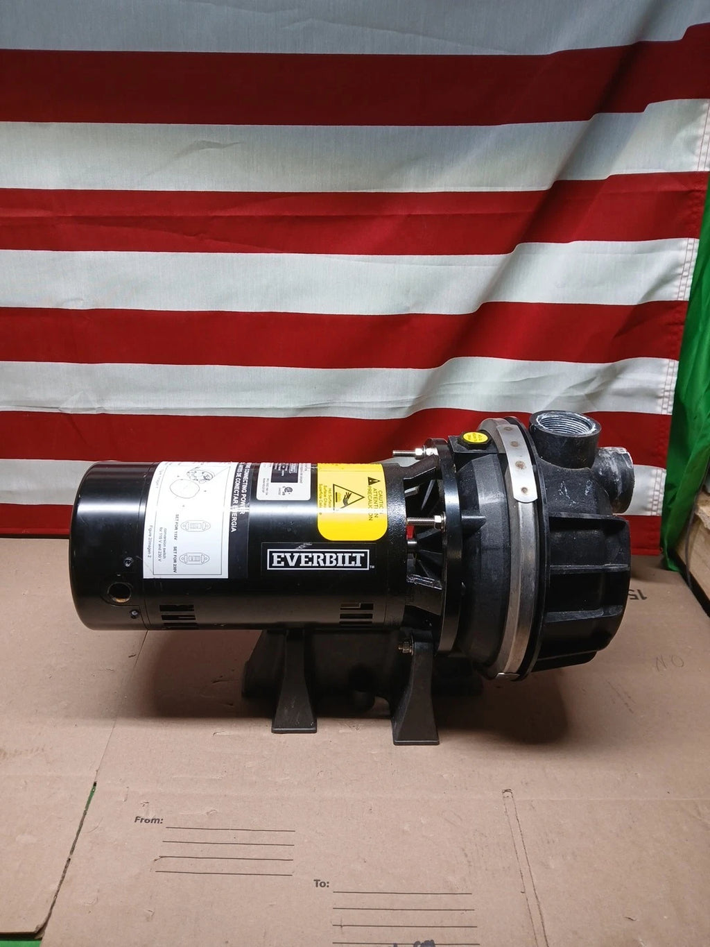 Everbilt Lawn Irrigation Pump Plastic 1.5HP HDLS15P PARTS ONLY