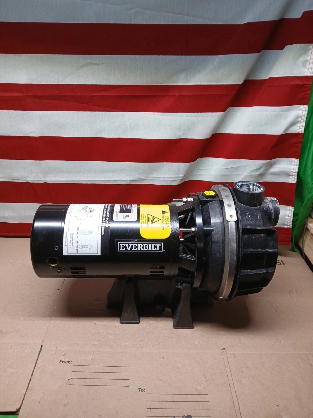 Everbilt Lawn Irrigation Pump Plastic 1.5HP HDLS15P PARTS ONLY