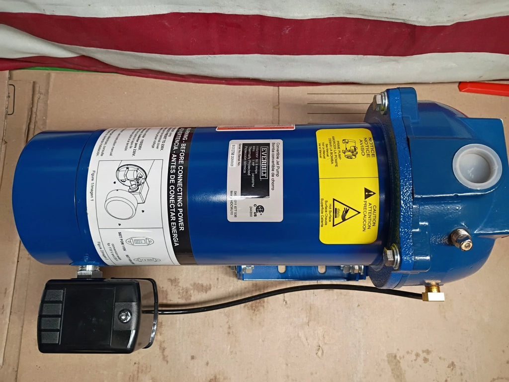 Everbilt HDCWJ10 1HP Professional Convertible Jet Pump NEW OPEN BOX