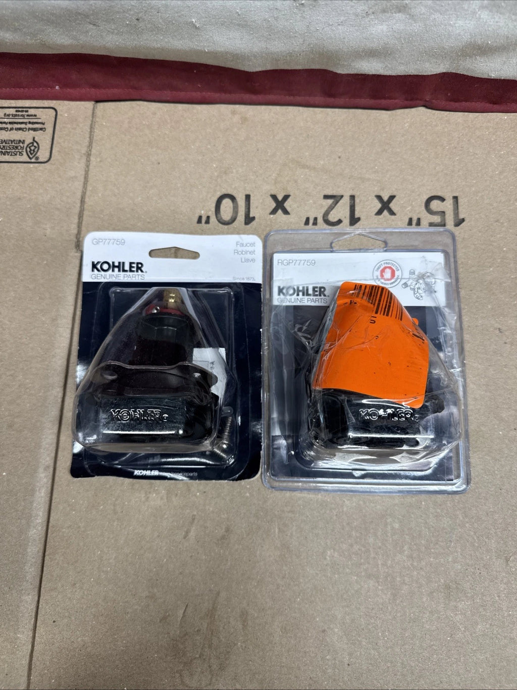 2PK KOHLER GP77759 Faucet Mixer CapShower Valve Pressure Balance For K304 Valve