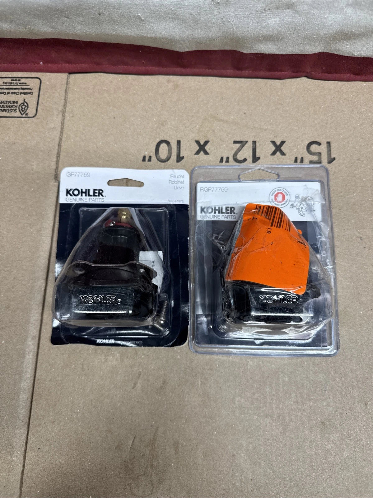 2PK KOHLER GP77759 Faucet Mixer CapShower Valve Pressure Balance For K304 Valve