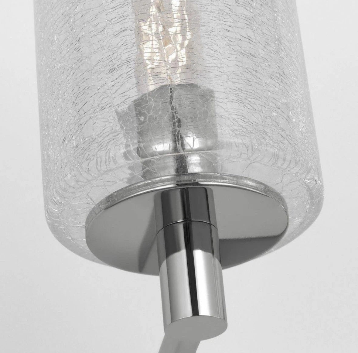 Generation Lightning Parker 24.625 in. W 3-Light Chrome Bathroom Vanity Light