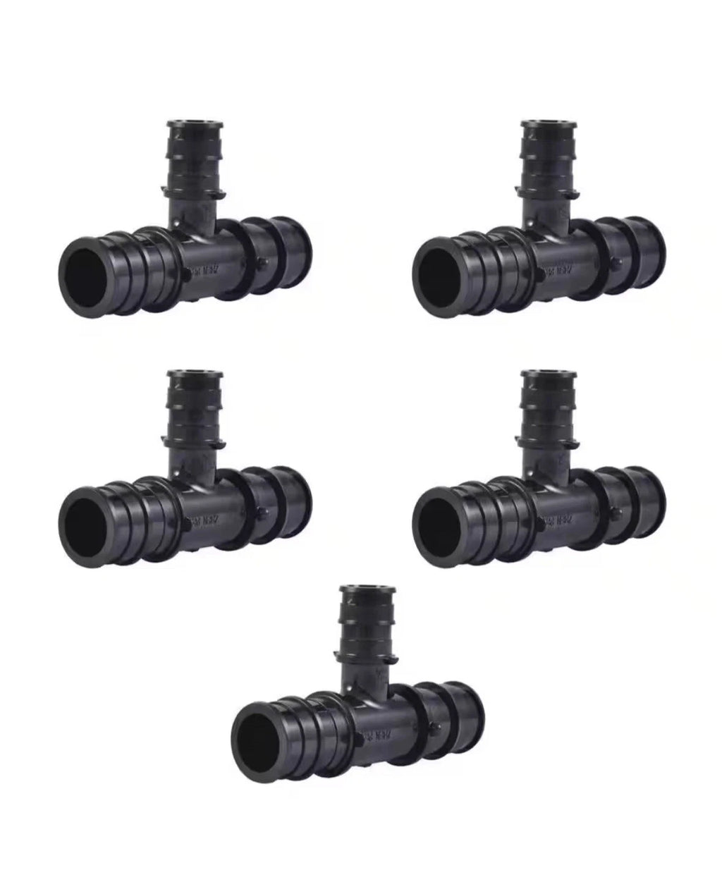 6PK SharkBite 3/4 in. x 3/4 in.x1/2 in.PEX-A Poly Expansion Reducing TeeFitting