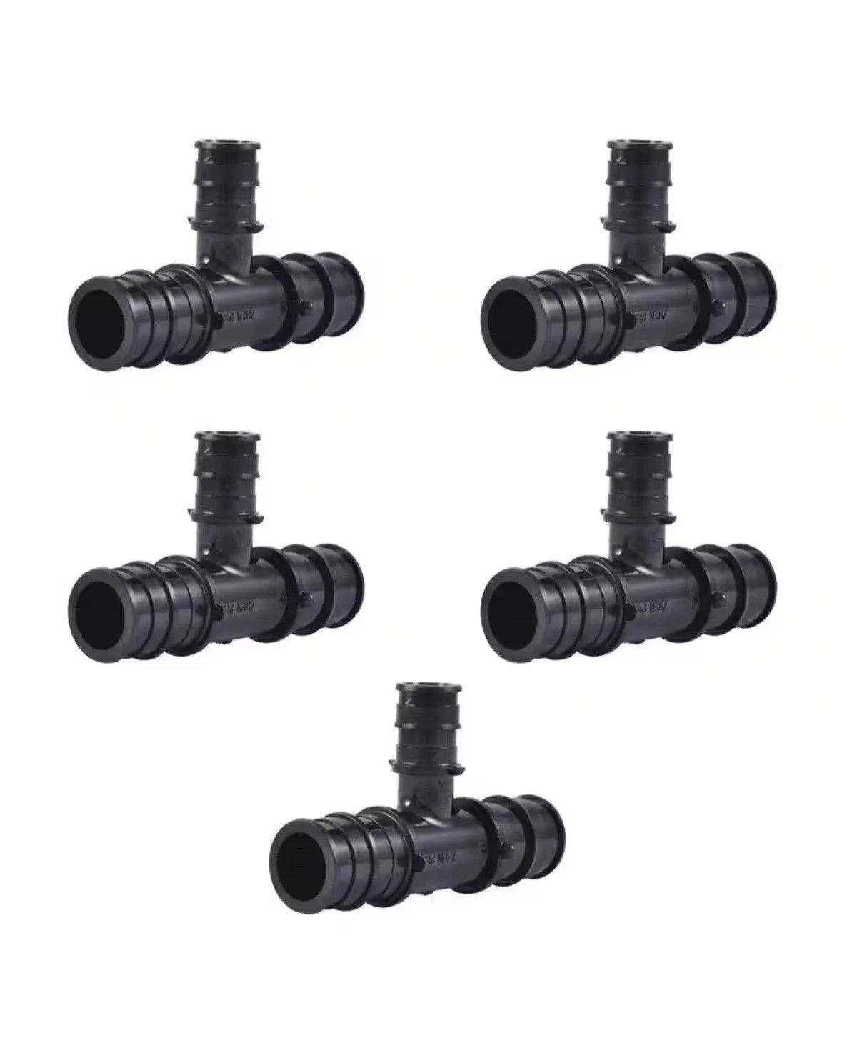 6PK SharkBite 3/4 in. x 3/4 in.x1/2 in.PEX-A Poly Expansion Reducing TeeFitting