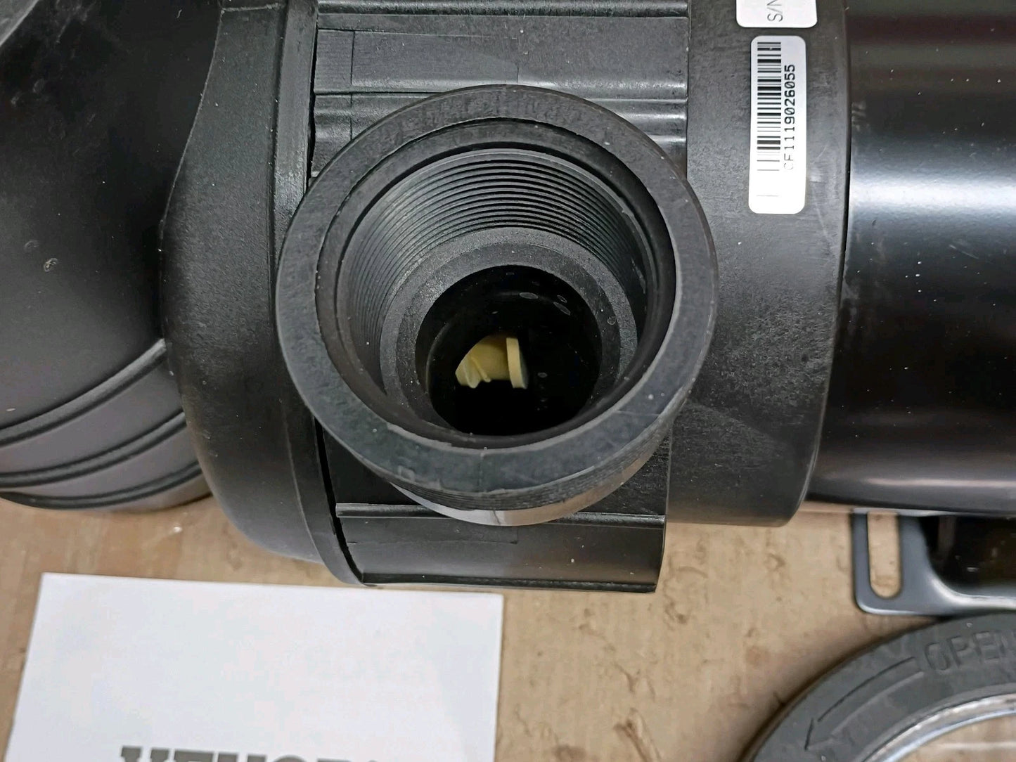 VEVOR HAP11P0, Swimming Pool Pump, 1.5 HP 115 V, 1100W Single Speed Pump, OB,