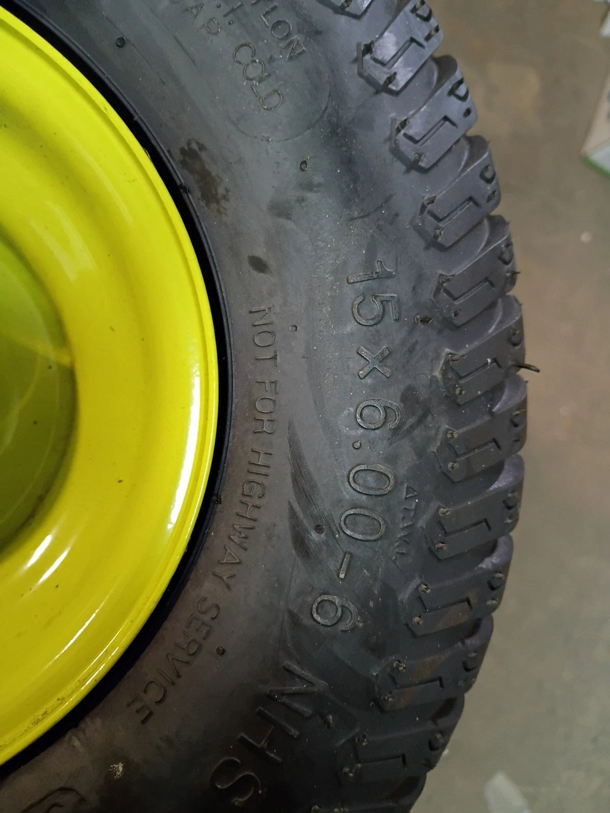 Front Wheel / Tire For Ryobi T42Li RYRM8060 80V New Lawn Mower Read Description