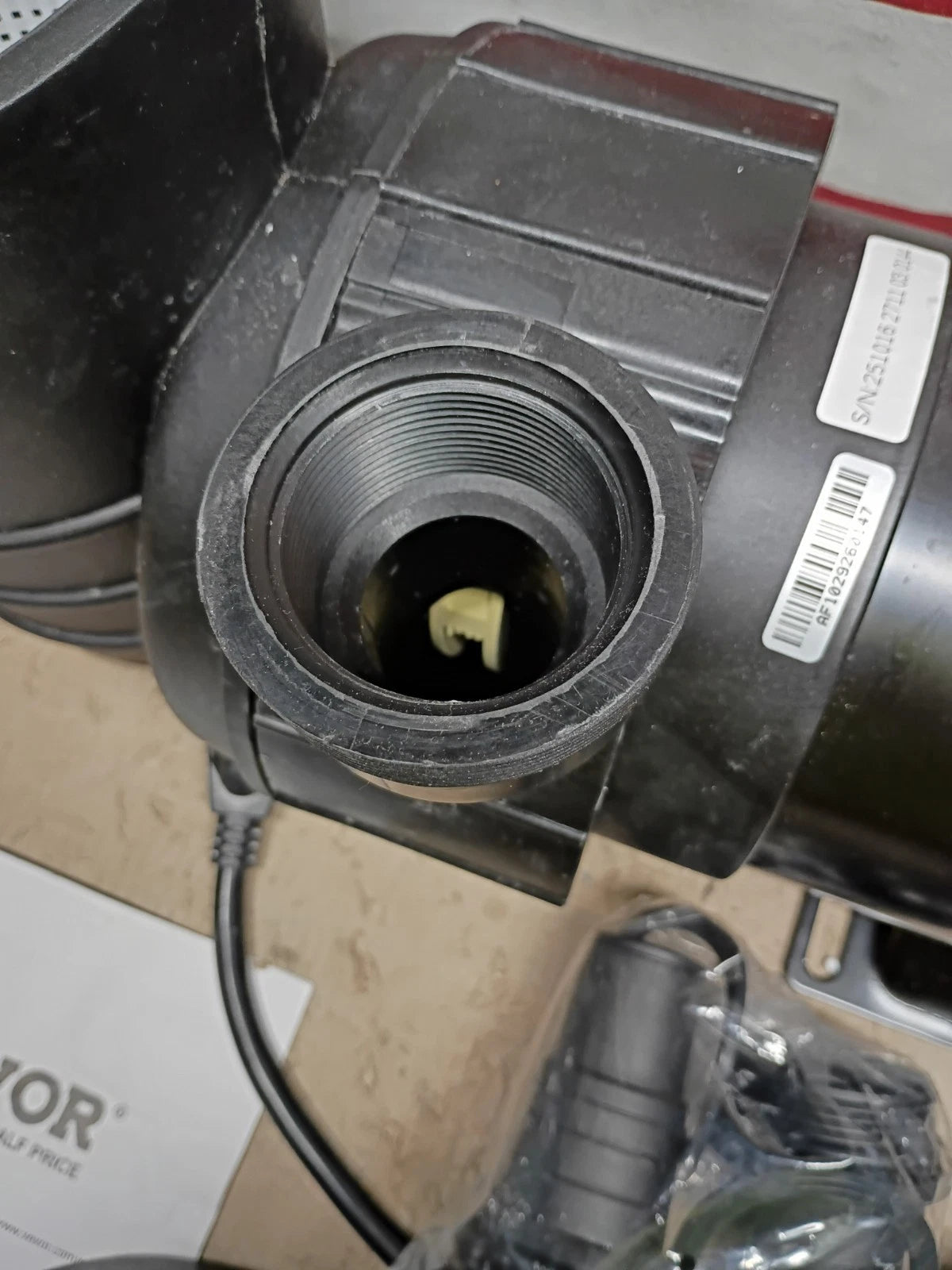 Vevor HAP1500 Above Ground Pool Pump. 2 Hp 110-120v Open Box,