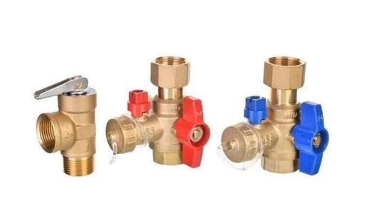 Rheem RTG20326 Brass Service Valves for Tankless Water Heaters