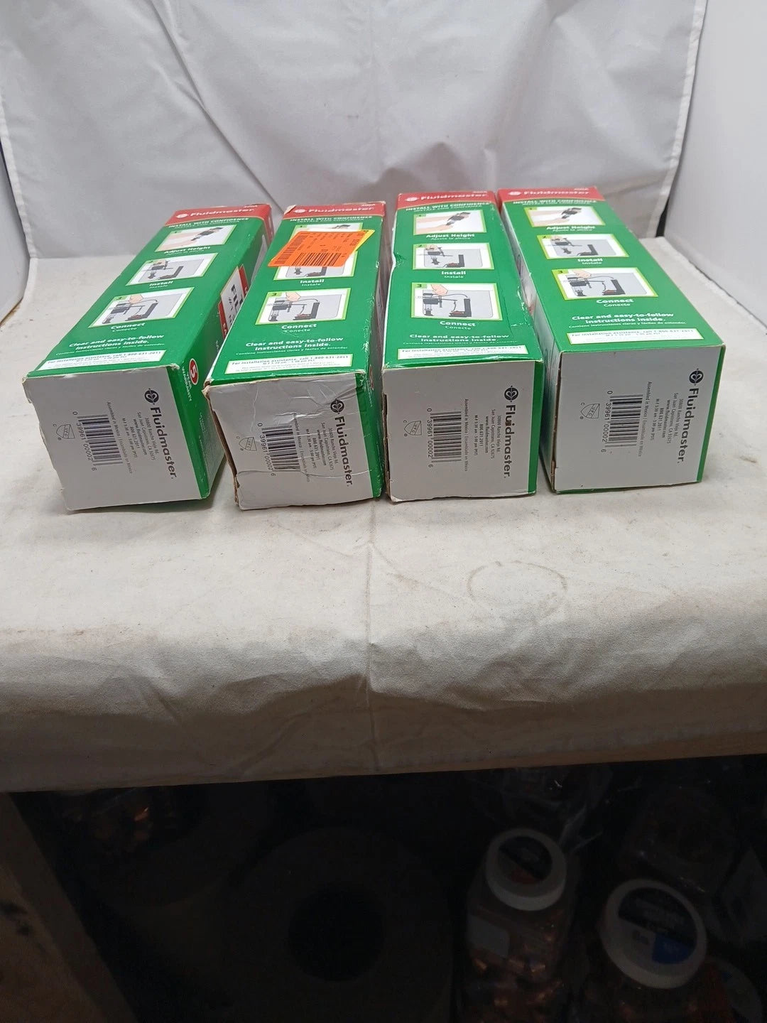 12 -PACK Fluidmaster 400A Universal Toilet Fill Valve NEW OB