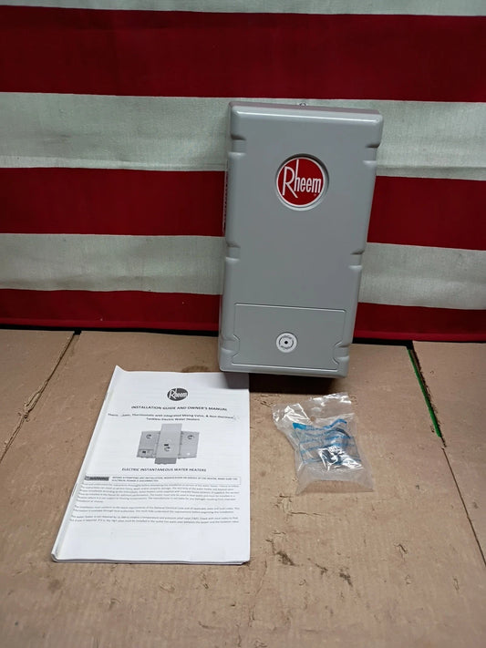 Rheem RTEH2412 2.4kW 120V Non-Thermostatic Tankless Water Heater Commercial NEW