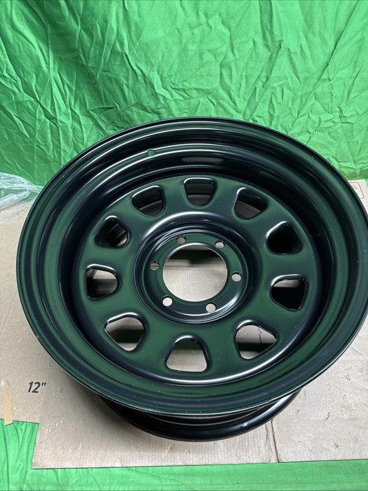 Rough Country Steel Wheel Black 17x9 6x5.5 4.25 Bore -12 RC51-7655
