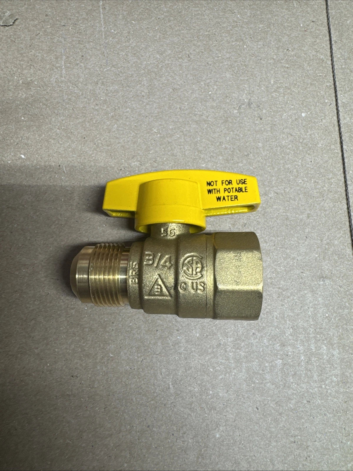 Lot Of 40 BrassCraft PSSC-60 3/4" FIP Gas Ball Valve w/ 58" OD Flare NEW