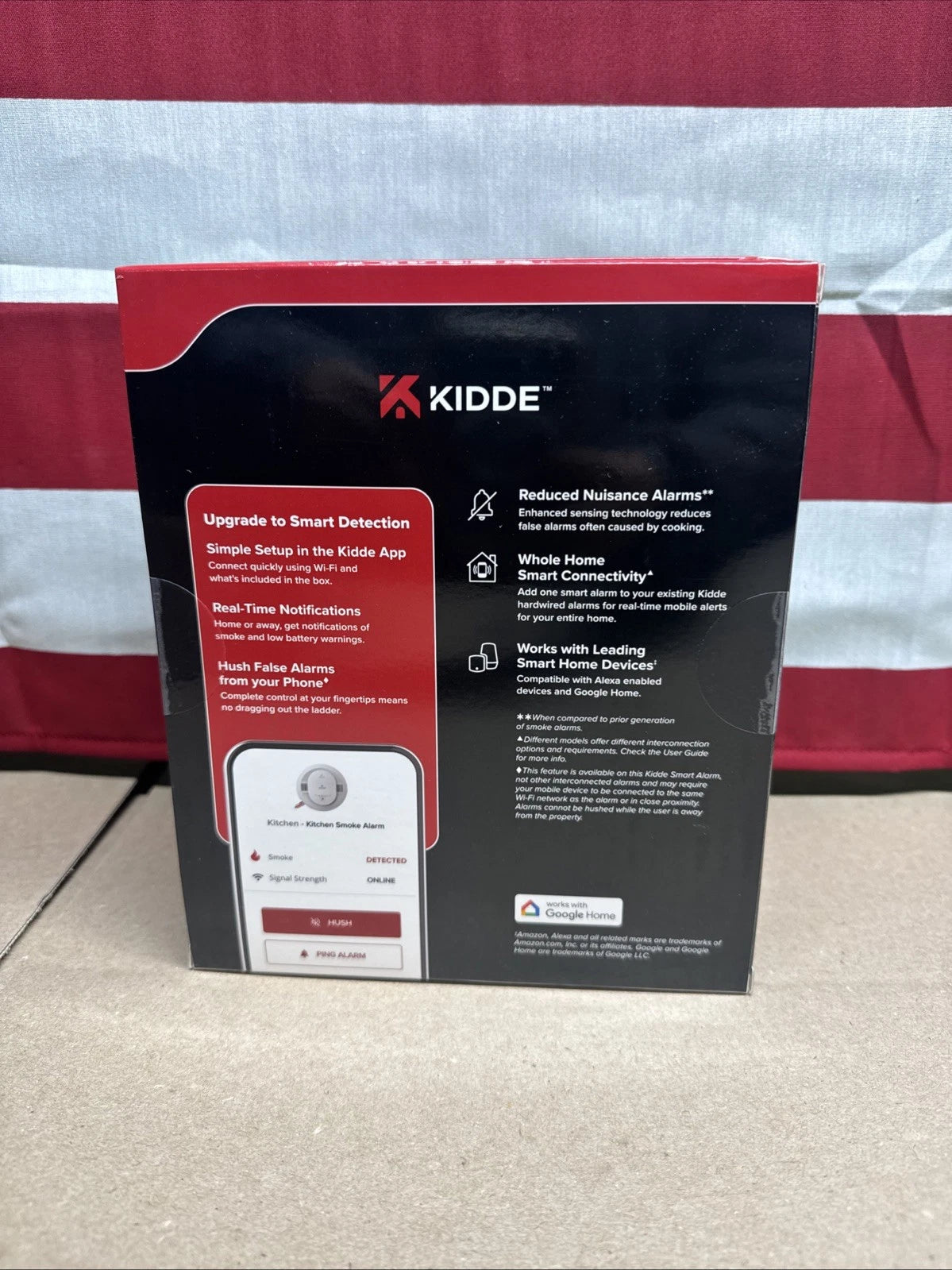 BRAND NEW Kidde Smart Smoke Alarm Detector WIRED Model 20SAR-W Wi-Fi