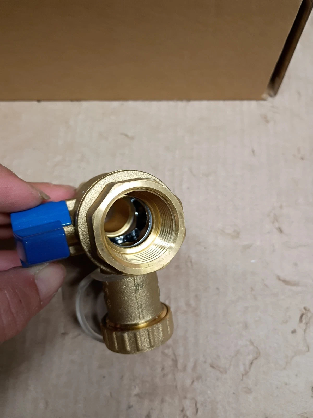 Rheem RTG20326 Brass Service Valve Kit 3/4" FIP Union x FIP, OB