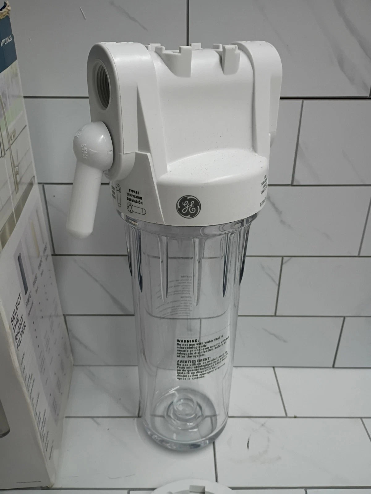 GE Whole House Water Filtration System Model GXWH20T New Open Box