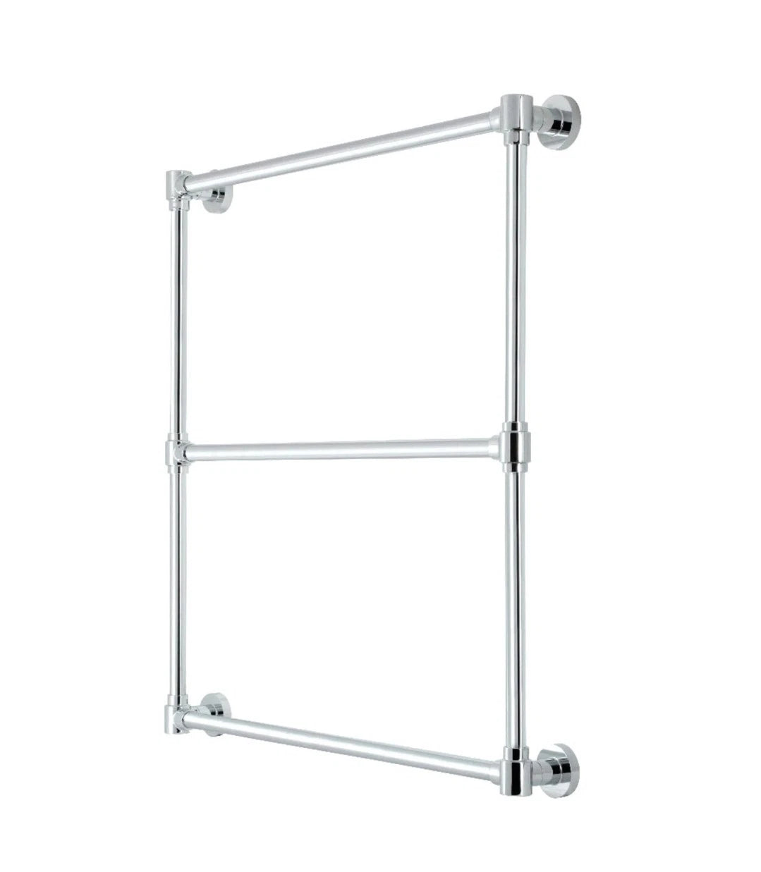 Kingston Brass Gallant 30 x 32In Wall Mount Towel Rack Polished Chrome