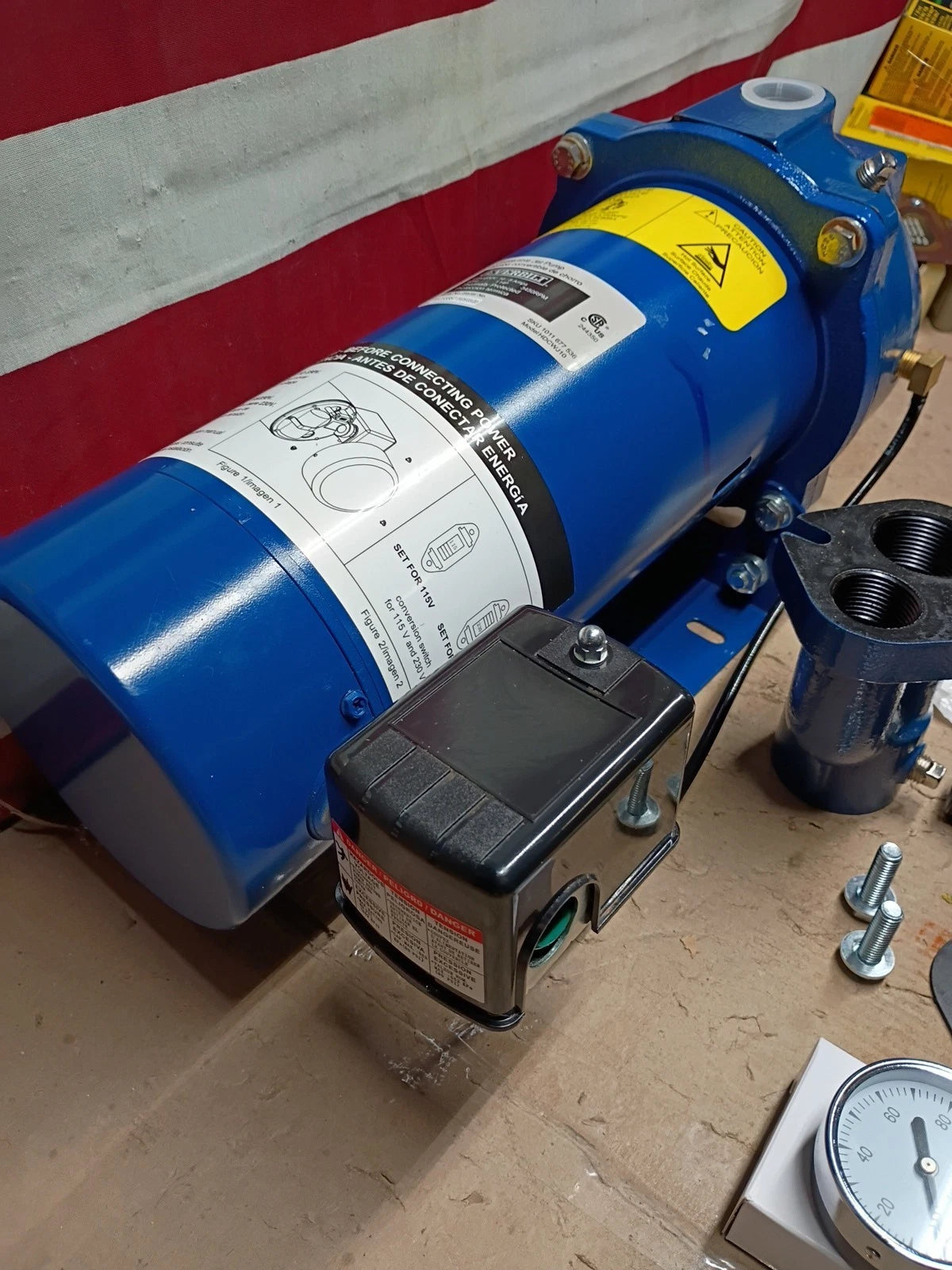 Everbilt HDCWJ10, 1 HP Professional Convertible Jet Pump 24 GPM *FOR PARTS*