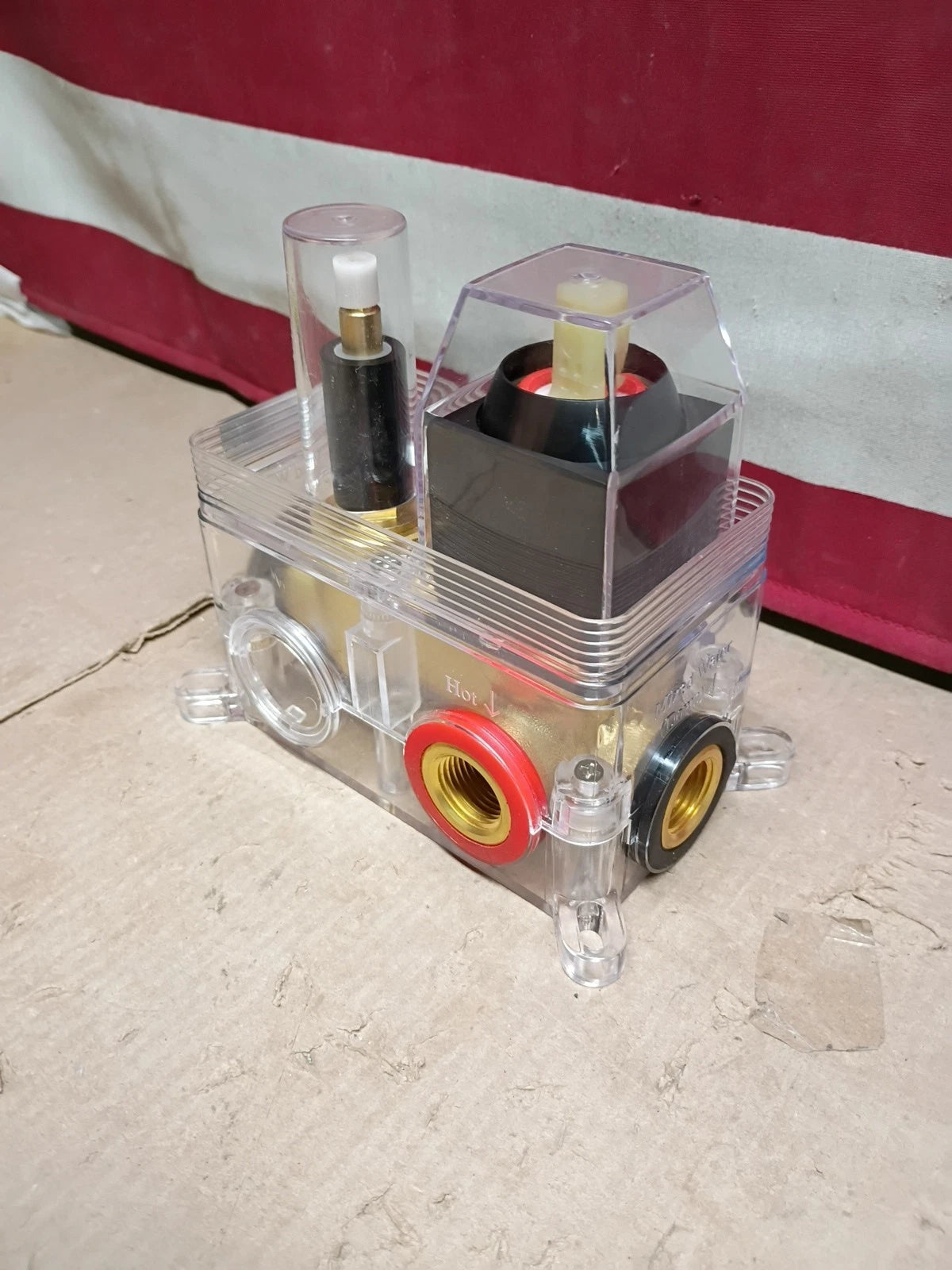 Gabrylly XB S-Valve with In-wall box- Black, Open Box,