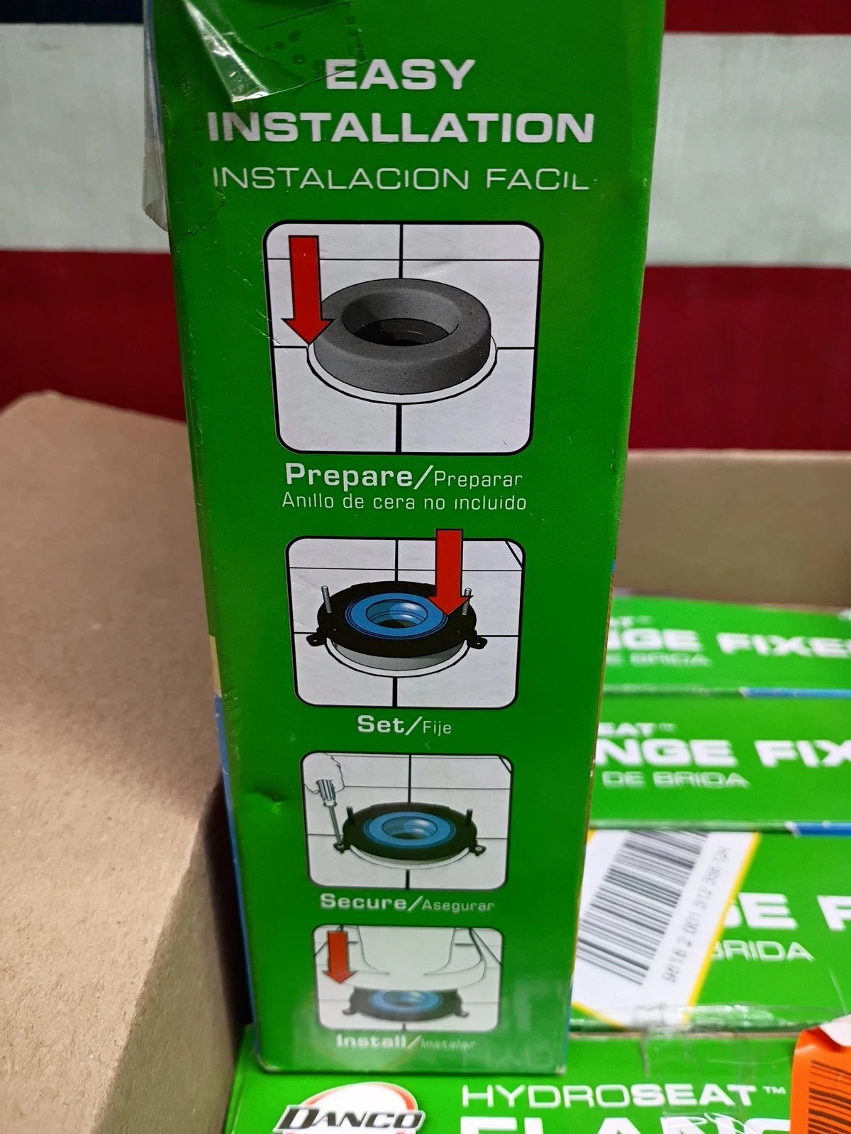 7pc Perfect Seal Toilet WaxRing With Bolts Rubber Gaskets Install Kit, 10826, OB