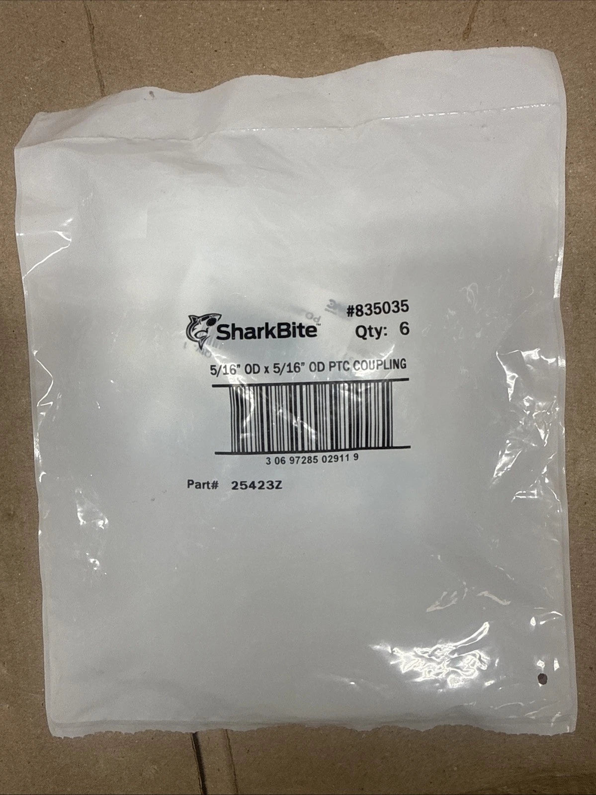 6-PACK SharkBite 5/16-in OD Push-to-Connect Coupling