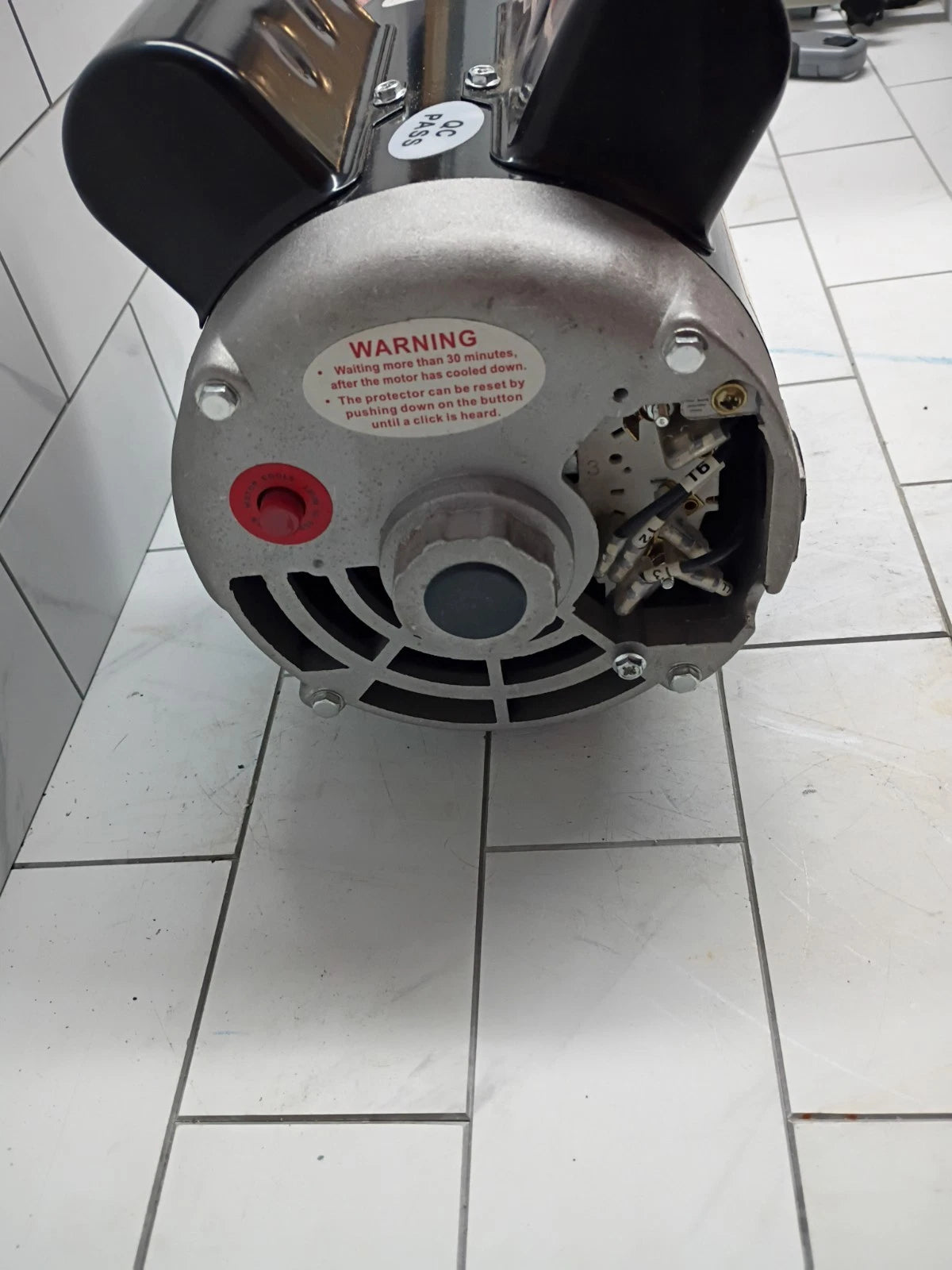 VEVOR 1.5HP Electric Motor 3450 rpm AC 115V/230V Air Compressor Motor, New OB
