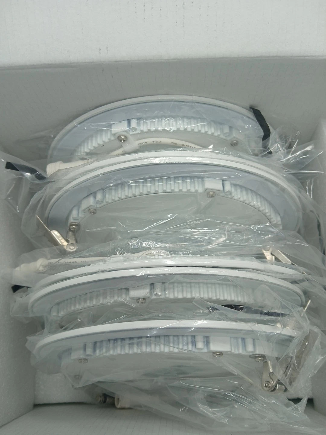 6 Pack Premium Series 4 Inch Ultra-Thin LED Recessed Light with Junction Box
