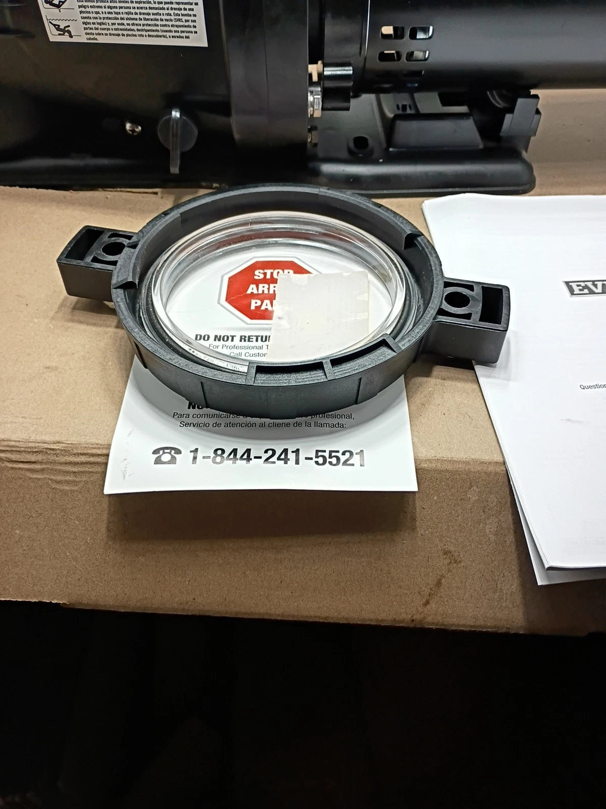 Everbilt 1 HP Pool Pump InGround 2 Speed 230V (Model SPP10002-2SP) NEW OB