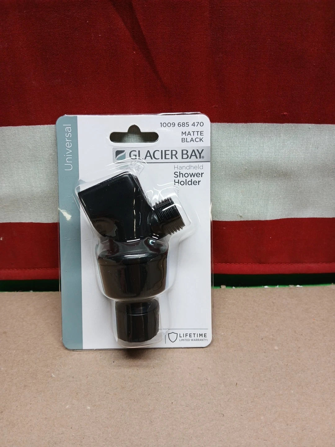 Lot Of 6 Glacier Bay Shower Arm Mount Matte Black