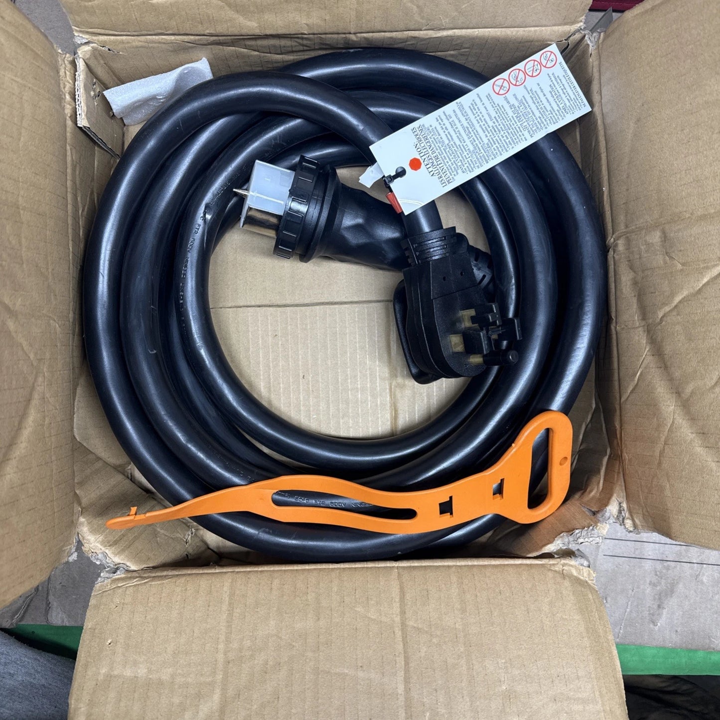 20 ft Generator Extension Cord 50 Amp N14-50P CS636 Locking Connector 20FT50ACZ
