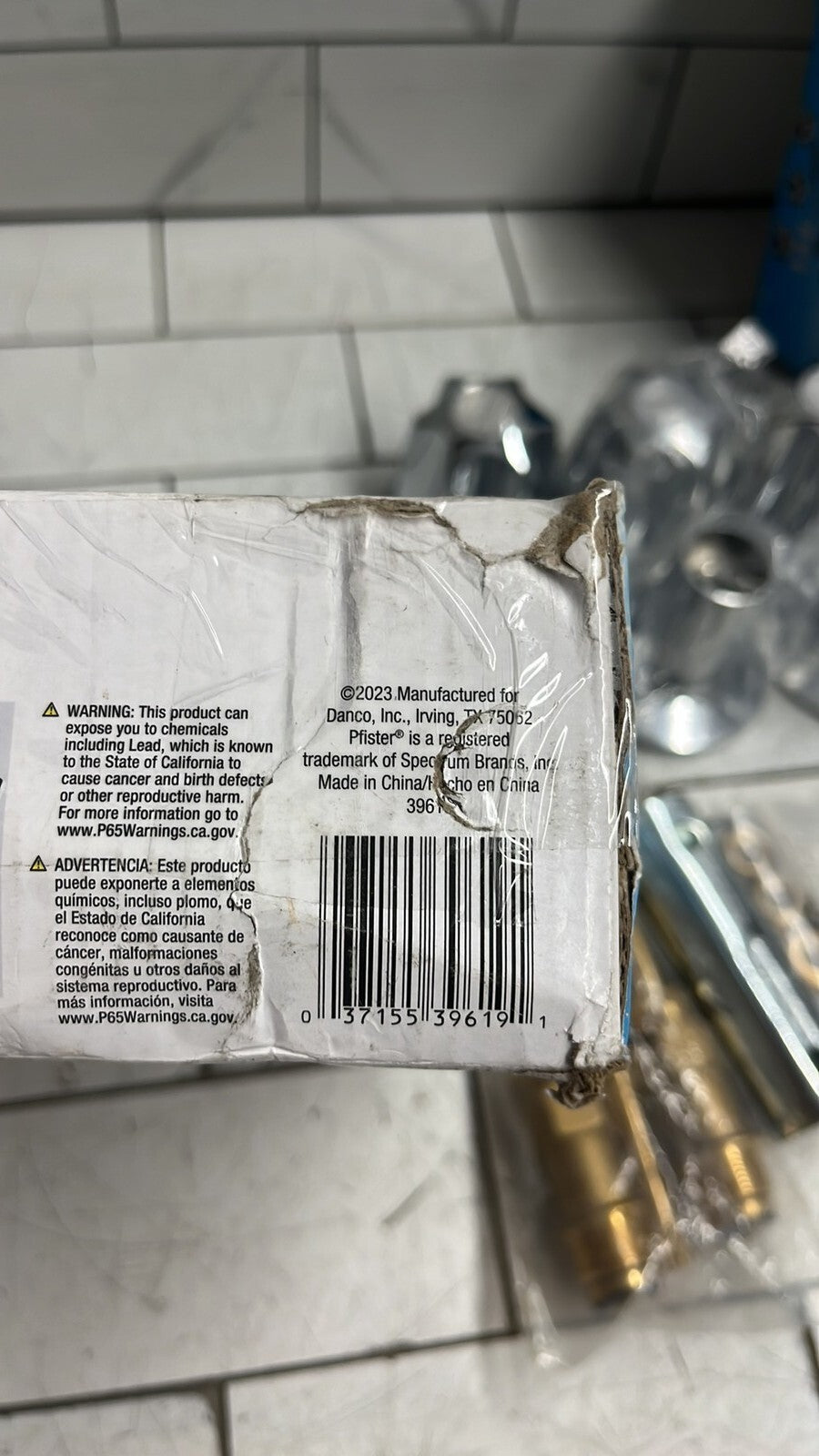 2Pk Danco 39619 Tub/Shower Remodeling Kit for Pfister Verve CHROME: Open Box