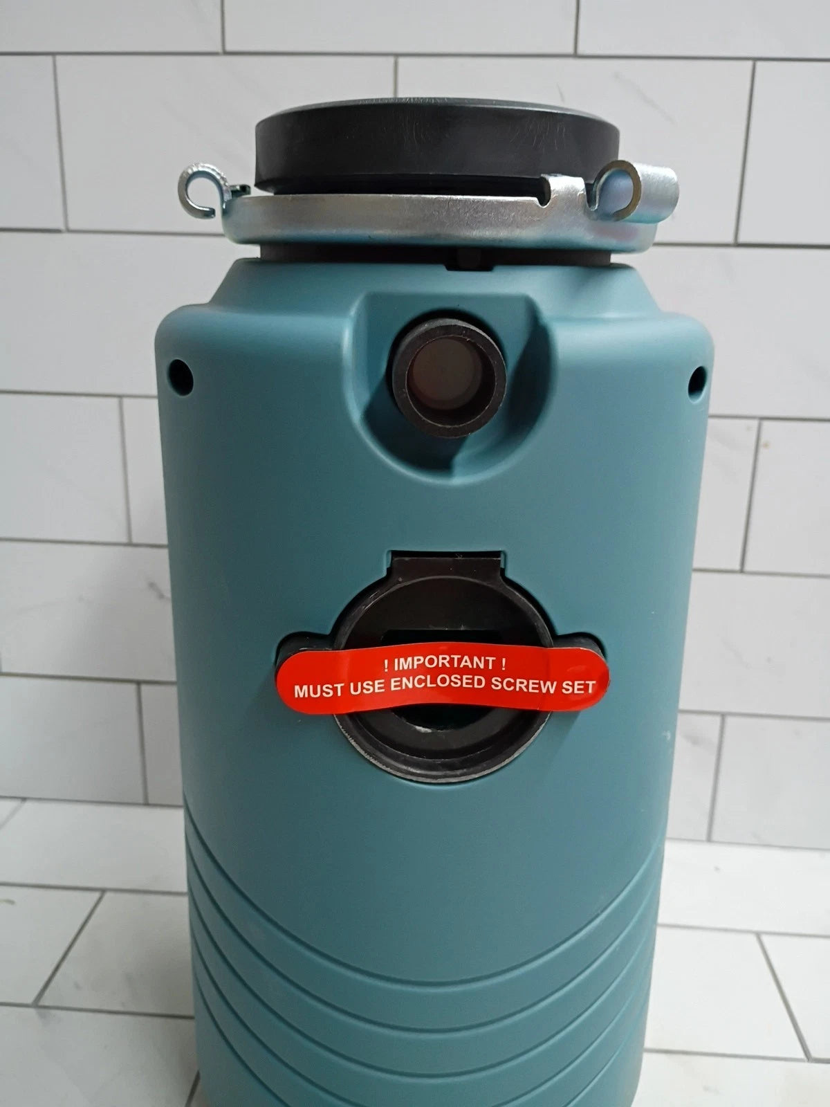 Glacier Bay GB1000 Turbo Grind 1/2hp Garbage Disposal Open Box