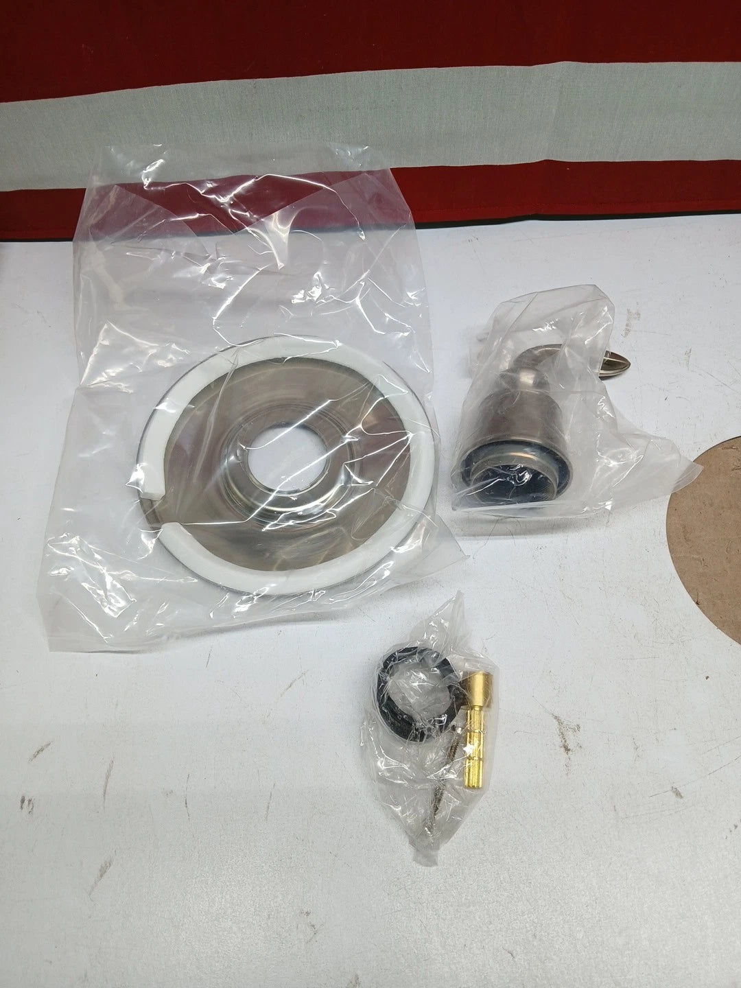 Pfister R89-1CBK Avalon One-Handle Tub and Shower Valve Trim, Brushed Nickel
