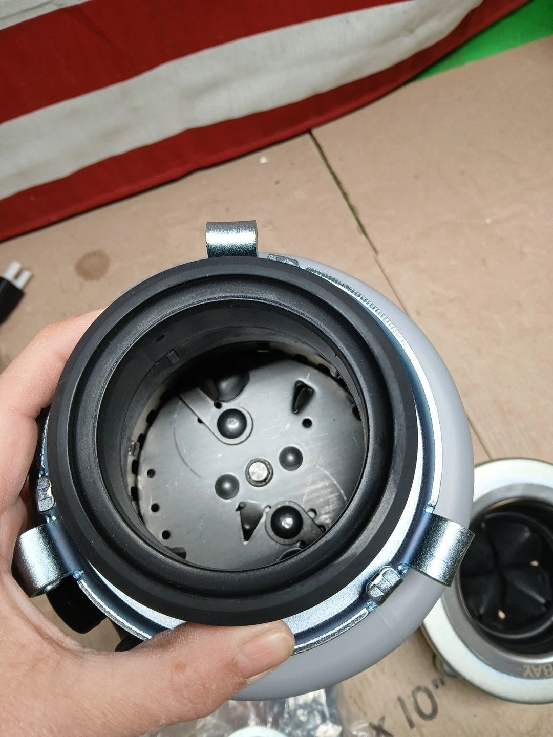 Glacier Bay GB500 Turbo Grind 1/2hp Garbage Disposal Continuous Feed Open Box
