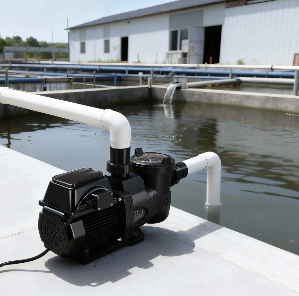 VEVOR Variable Speed Pool Pump 2 HP 220V 145 GPM In/Above Swimming Pool Pump