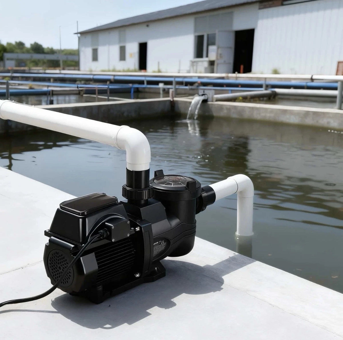 VEVOR Variable Speed Pool Pump 2 HP 220V 145 GPM In/Above Swimming Pool Pump