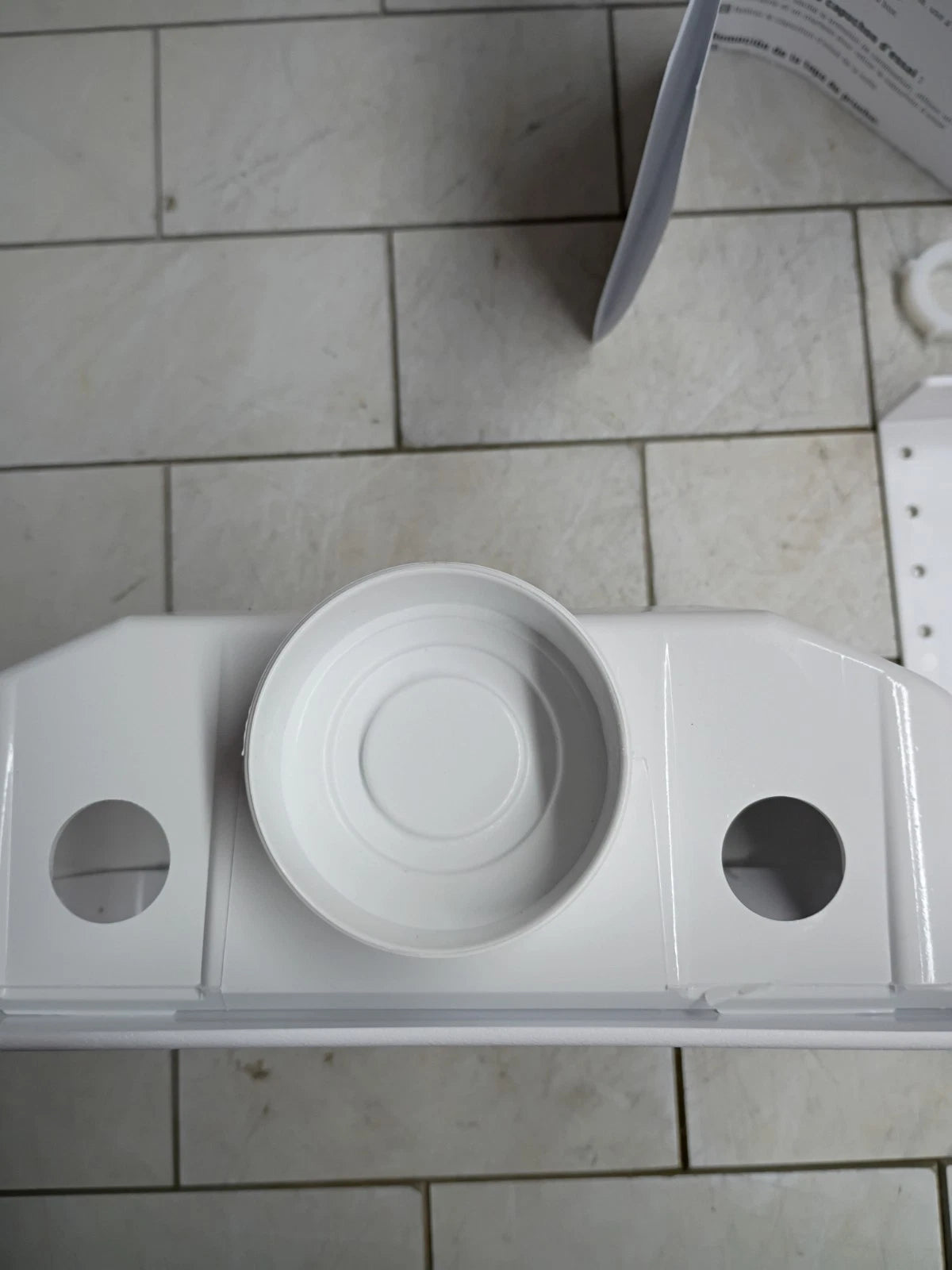Oatey Centro Washing Machine Outlet Box Face Plate Brackets Fittings 38120 White
