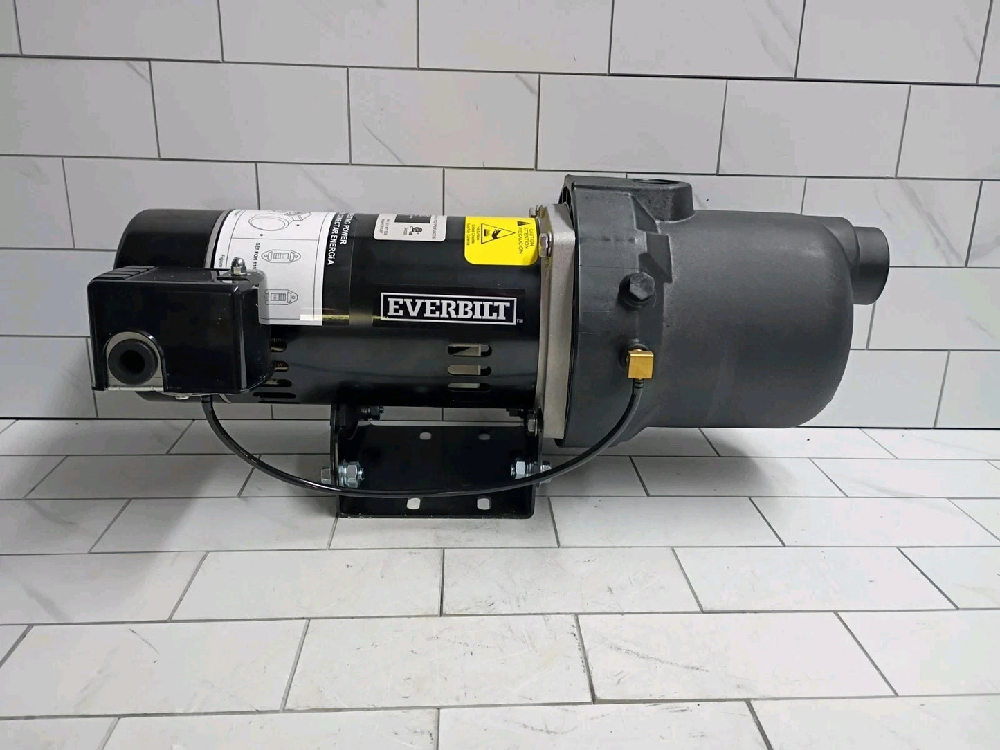 Everbilt HDSWJ5P 1/2 HP Plastic Shallow Well Jet Pump NOB