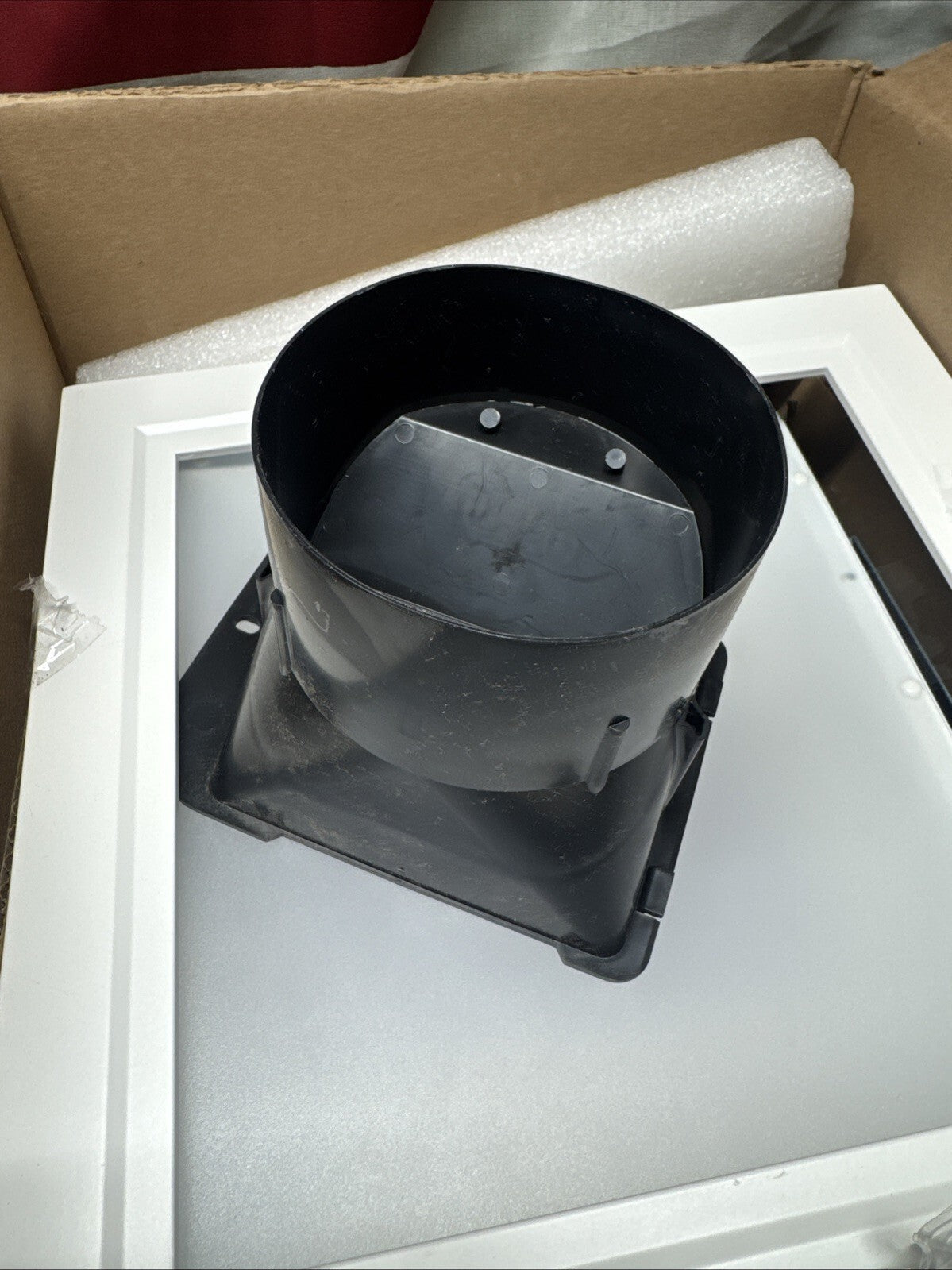 110 CFM Exhaust Fan LED Light Broan NuTone Bathroom Ceiling AERN110LTW