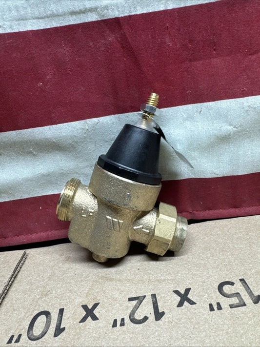 Watts 3/4 LFN45BM1-U 3/4 in. Brass MPT x FTP Pressure Reducing Valve