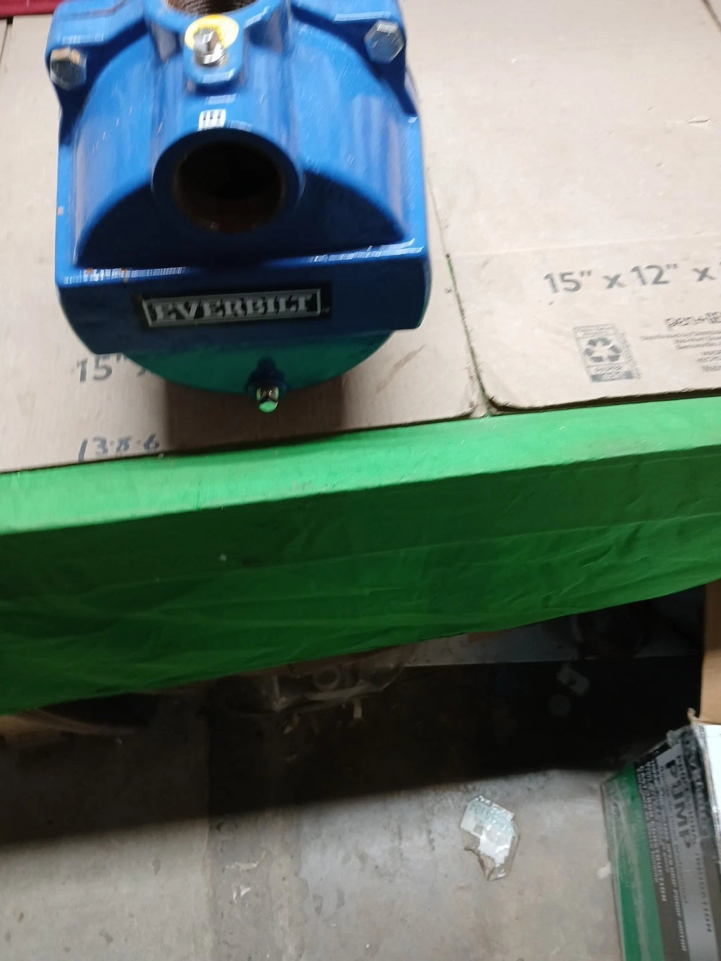Everbilt 1-1/2 HP Cast Iron Lawn Irrigation Pump HDLS15 Used For Parts*