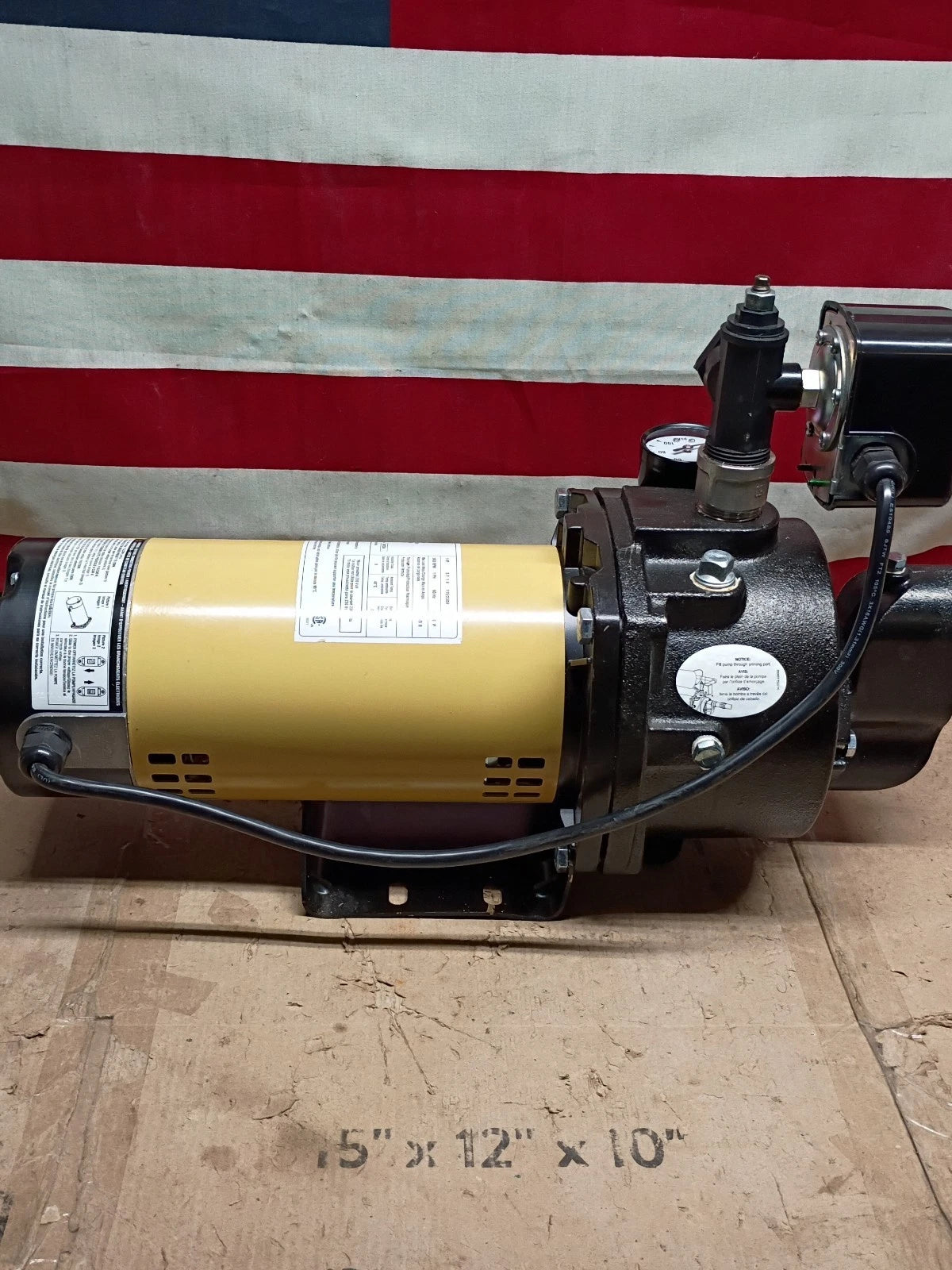 K2 WPD10001K Pumps Convertible Jet Pump 1 Hp Lead Free Cast Iron 115/230V *READ*