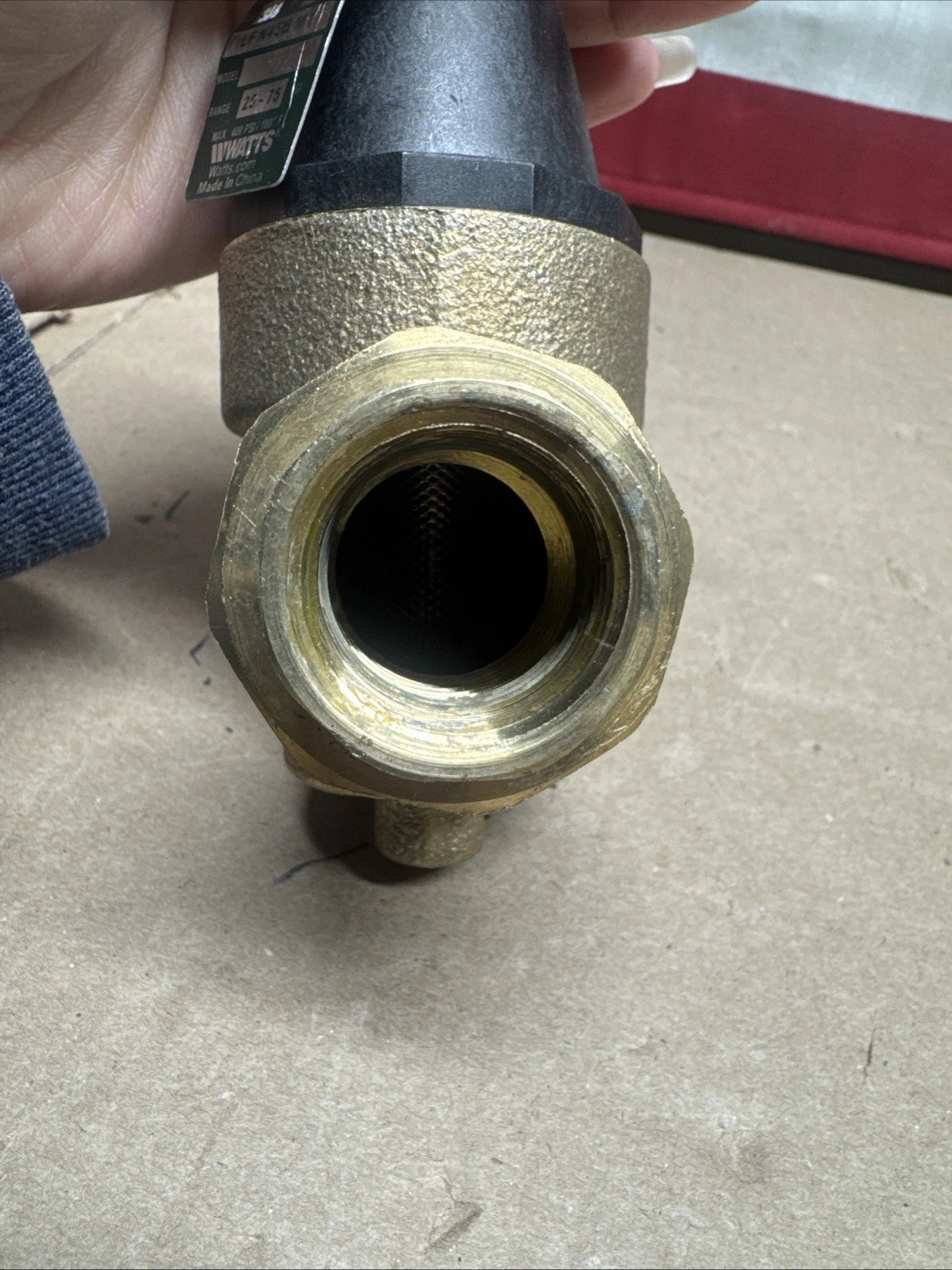 Watts 3/4 50psi Water Pressure Reducing Valve (LFN45BM1-U)