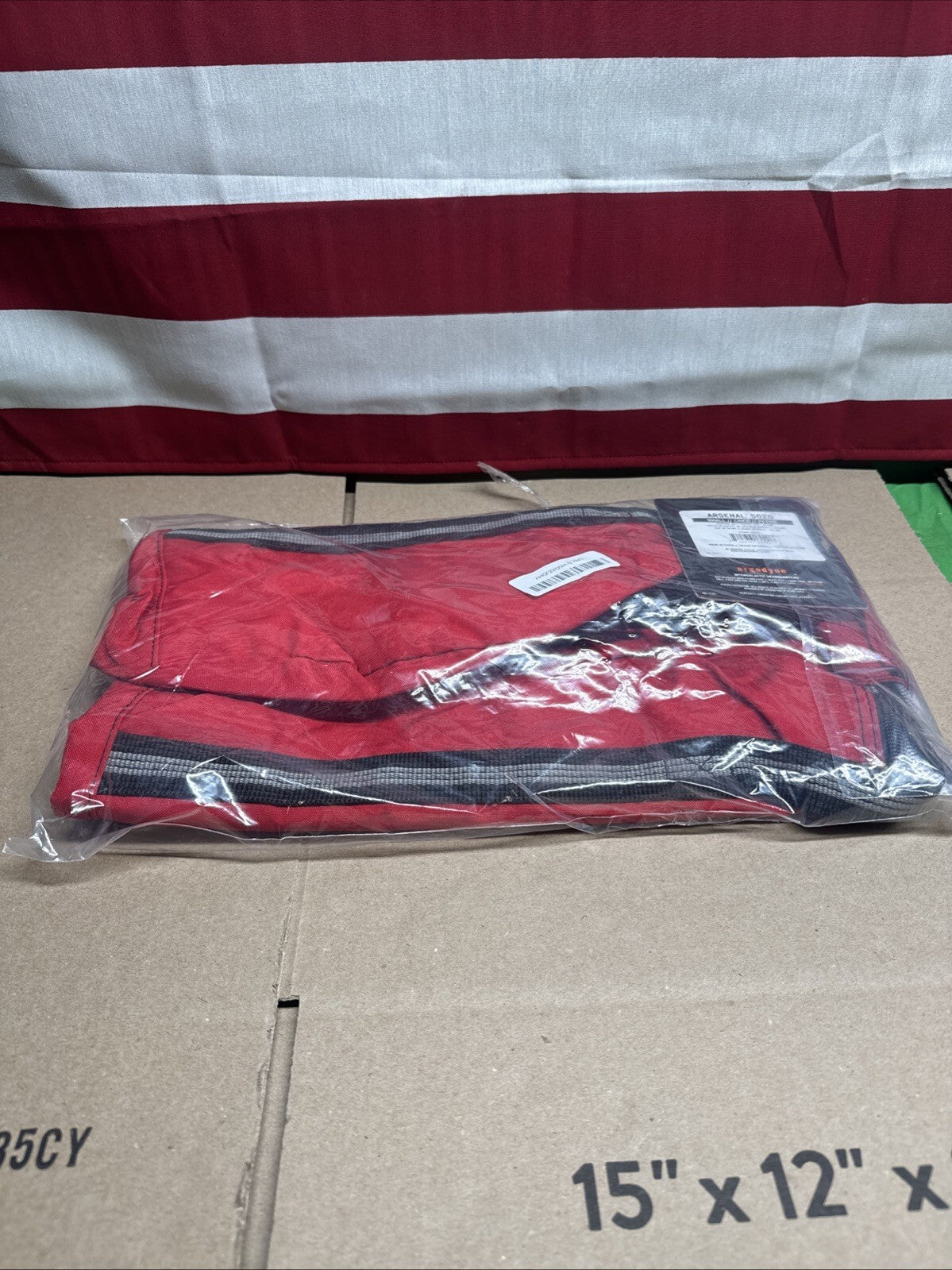 ERGODYNE GB5020S Duffel Bag,Red,23" L 2MWL9
