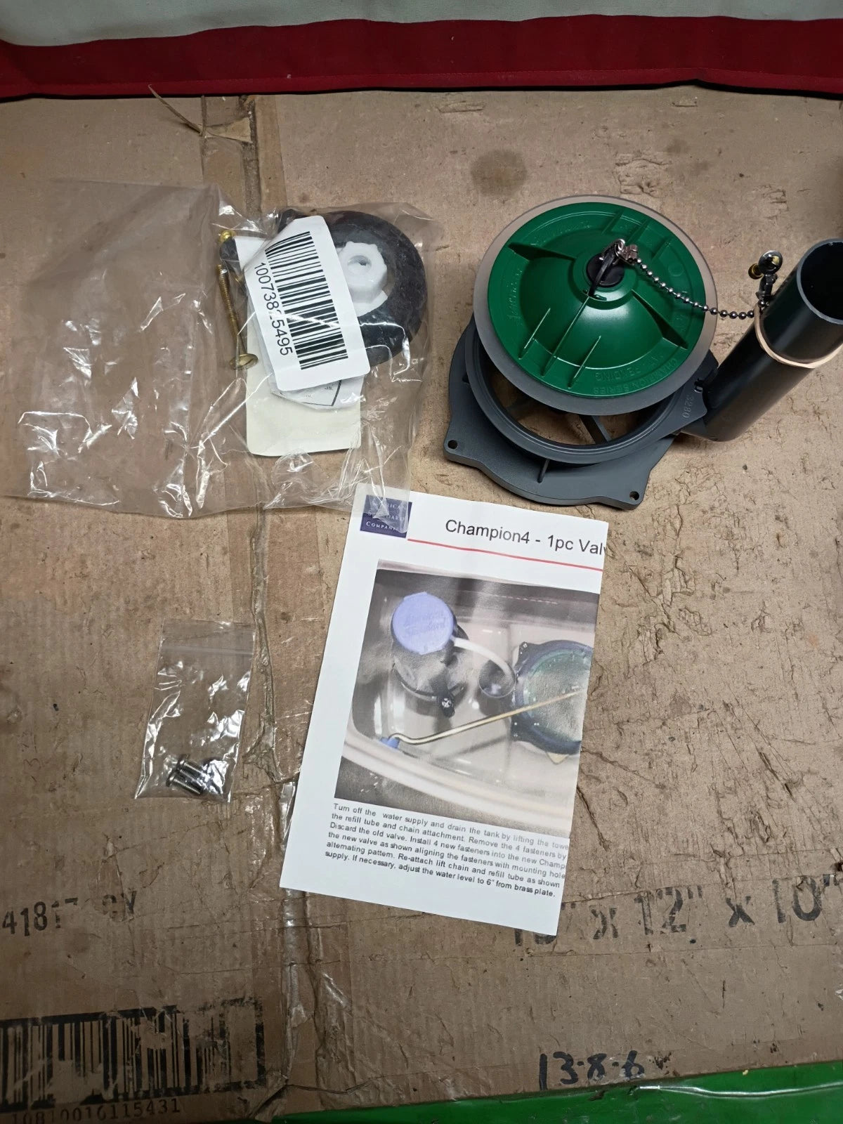 American Standard Champion4 Flush Valve 3280.040-0070A CHAMP4SP4 Open Box