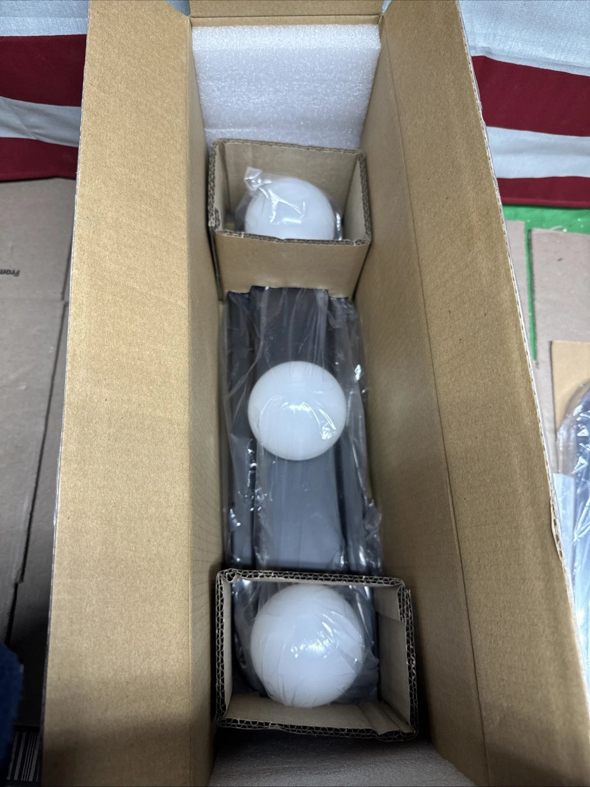 Hampton Bay Midford 18 in. 3-Light LED 5CCT Vanity Light